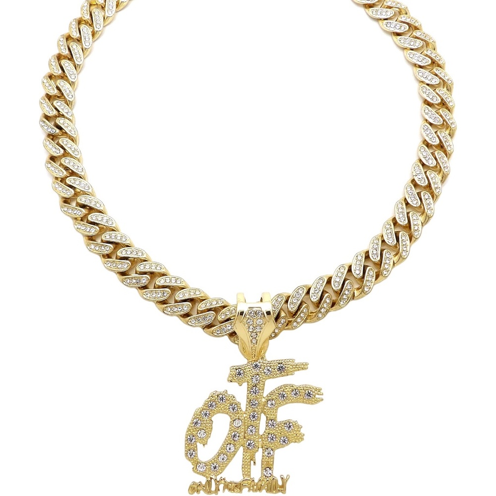 Iced Only The Family OTF Hip Hop Pendant & Chain